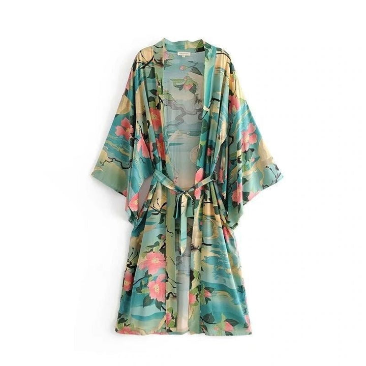 Kimono Longo Summer - MANDORAS