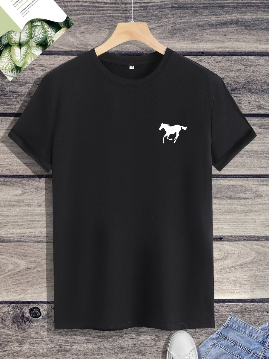 Camiseta Detalhe Horse - MANDORAS