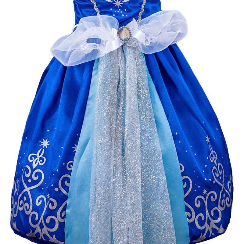 Vestido Azul Princesa - MANDORAS