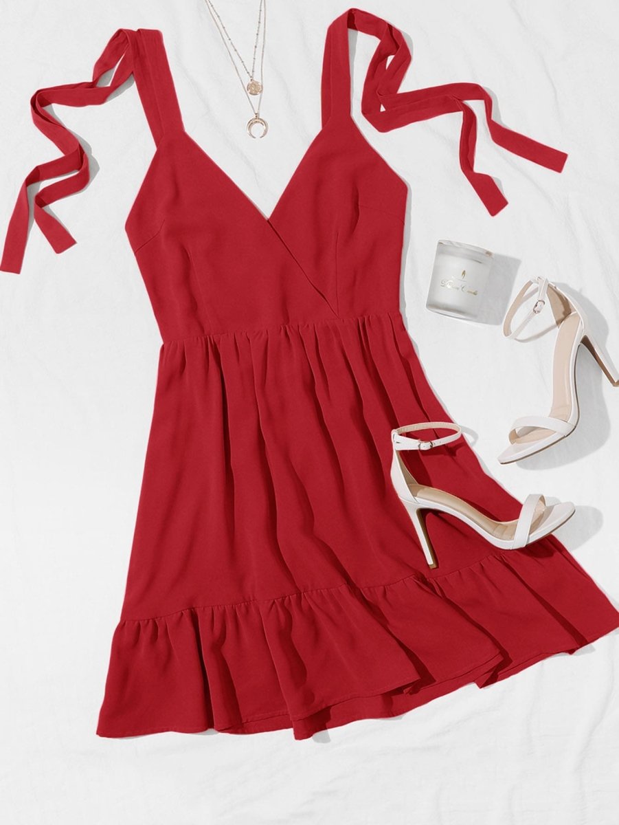 Vestido Curto Red Glamour - MANDORAS