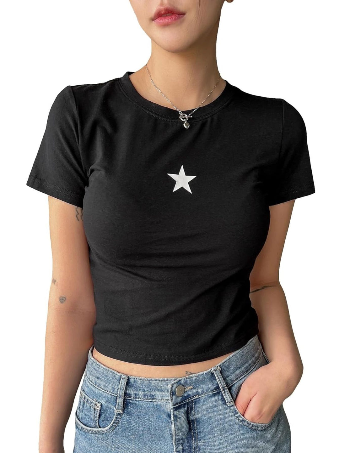 Camiseta Cropped Star