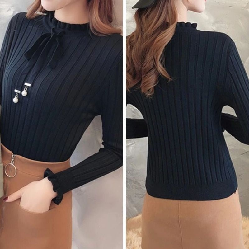 Blusa Sweater Lace - MANDORAS