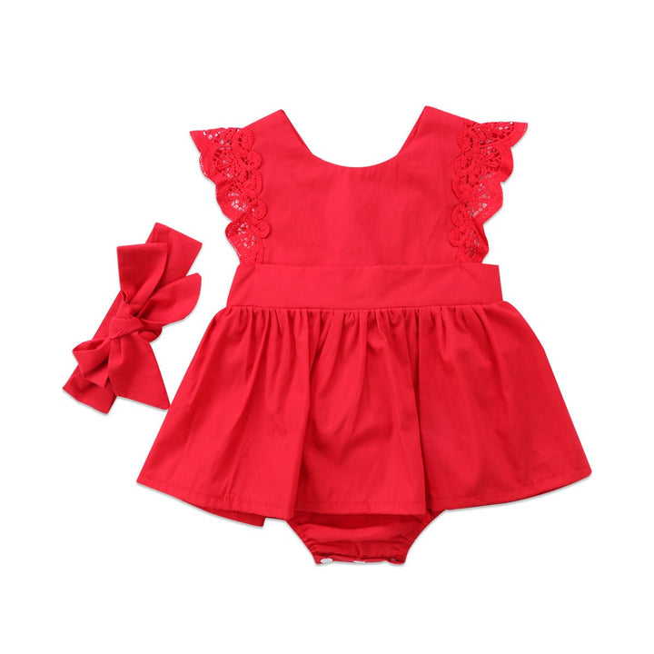 Body Dress Vermelho com Laço - MANDORAS