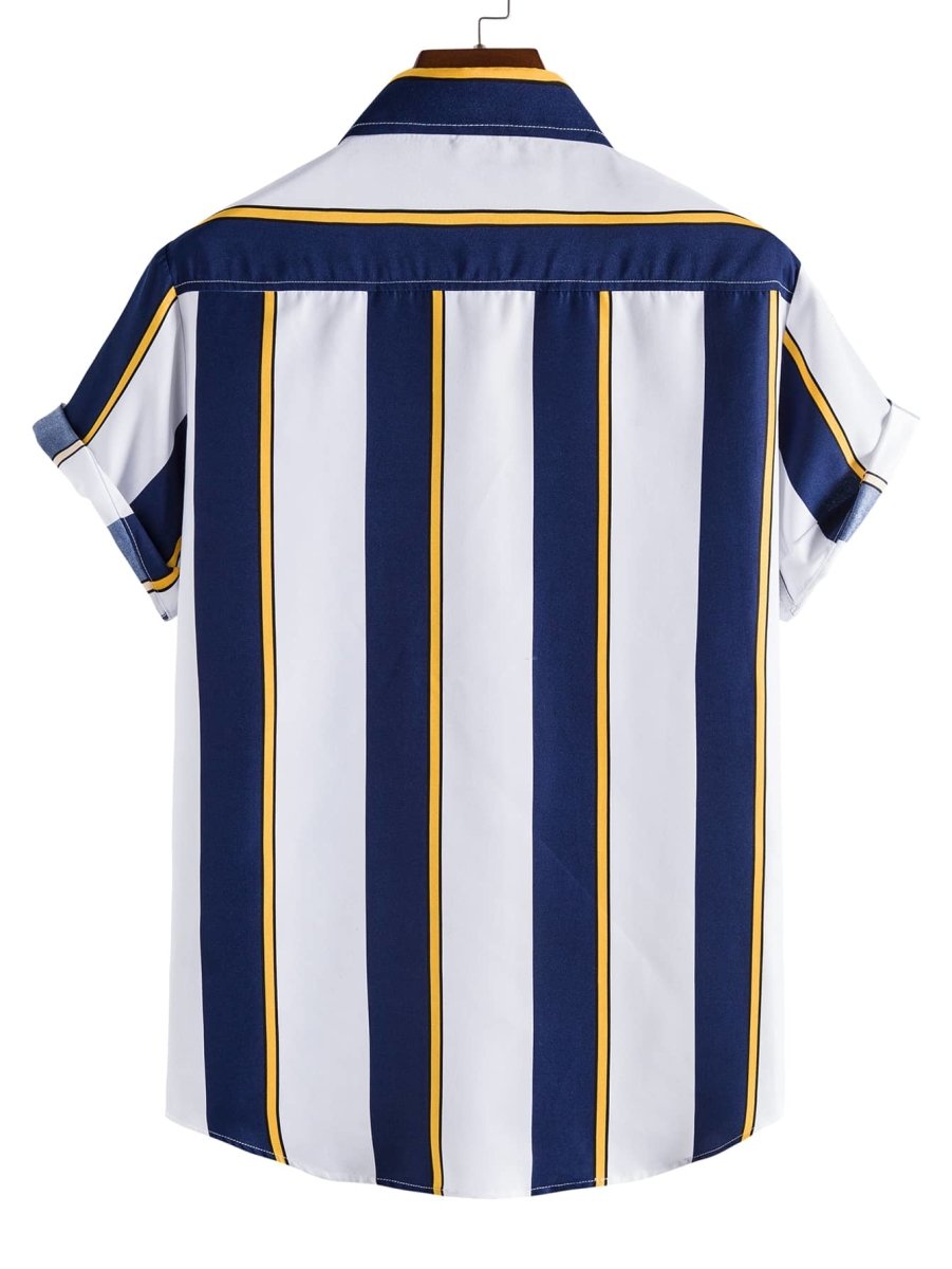 Camisa Casual Striped - MANDORAS