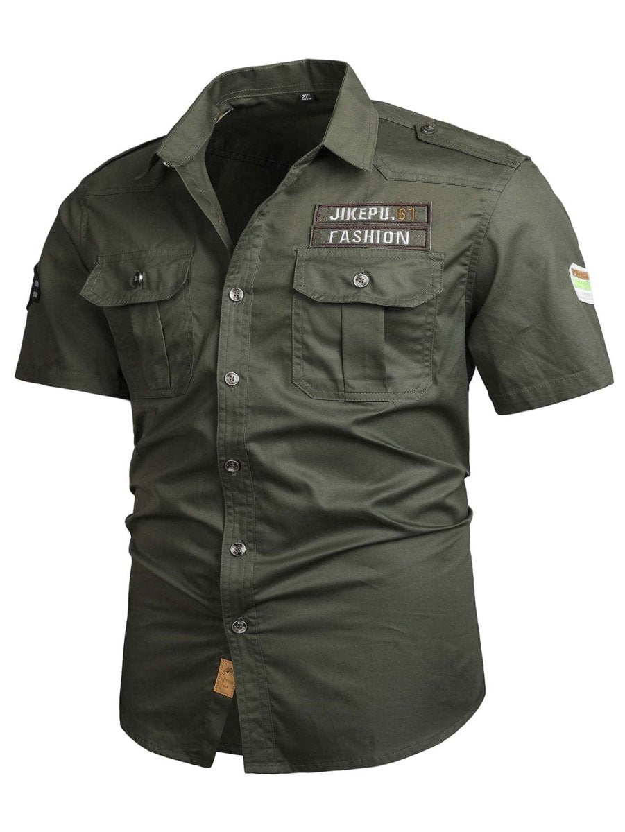 Camisa Street Militar - MANDORAS