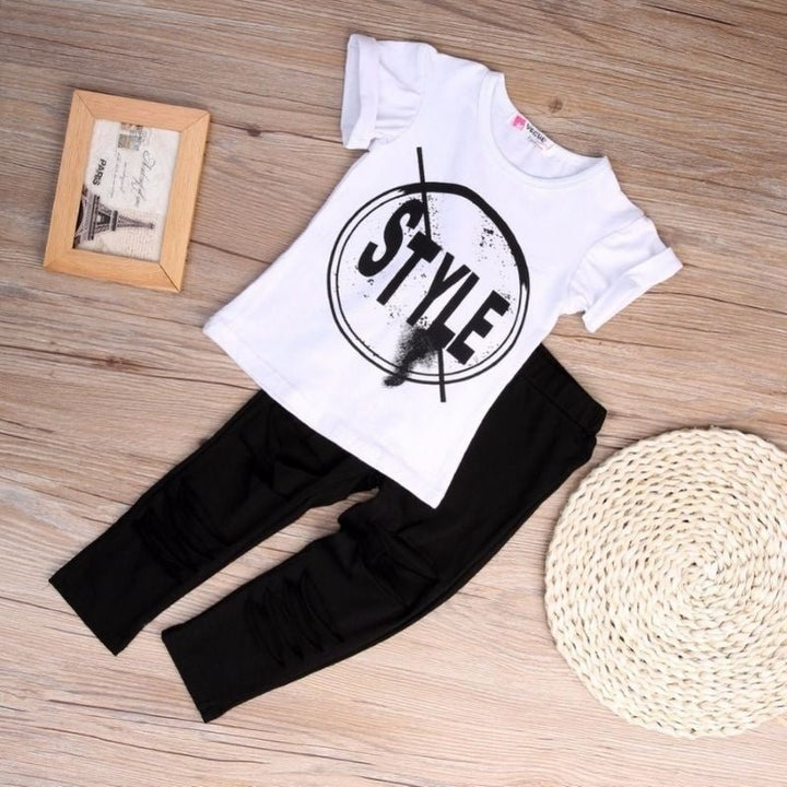 Conjunto Style Black & White - MANDORAS
