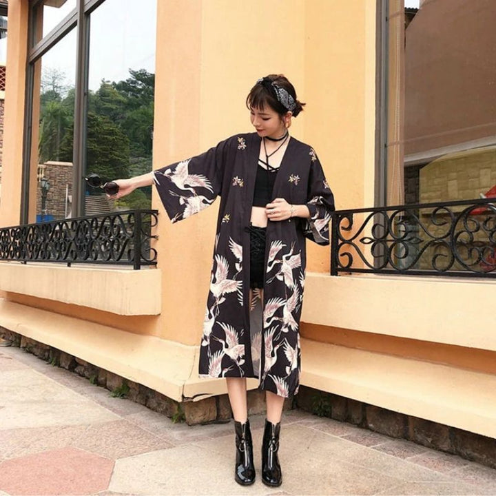 Kimono Garças - MANDORAS