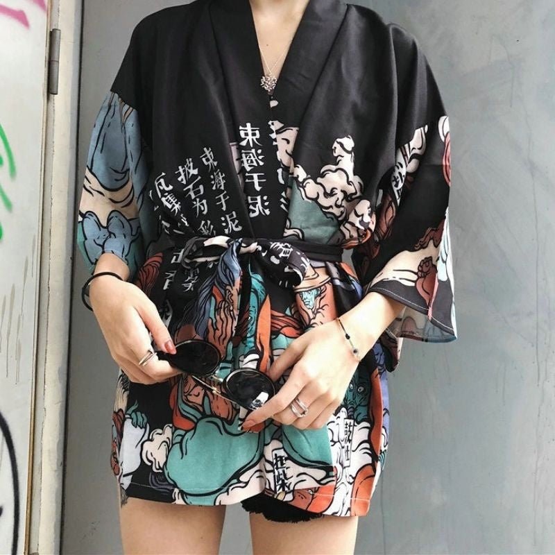 Kimono Oriental - MANDORAS