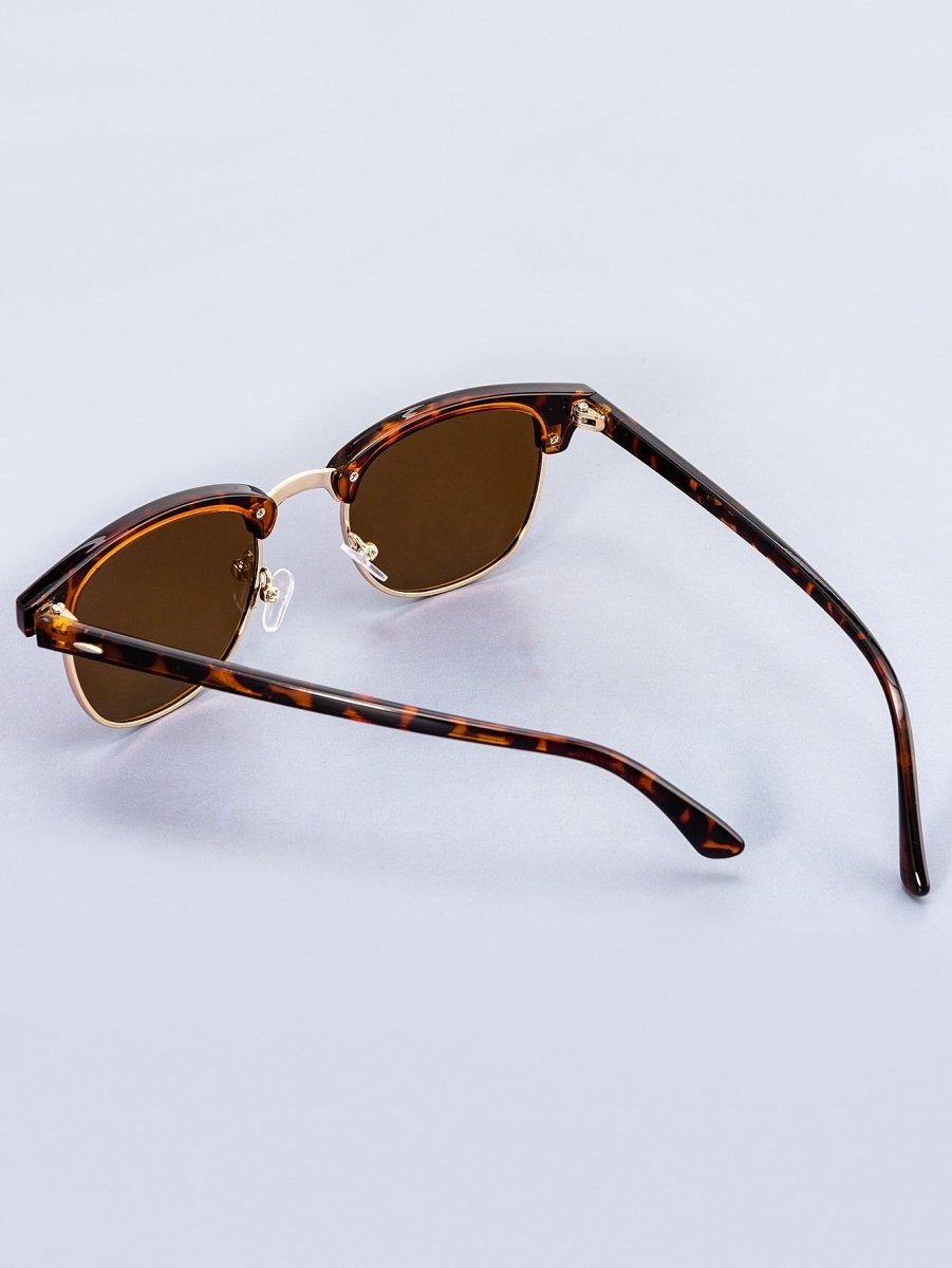 Óculos de Sol Casual Marrom - MANDORAS