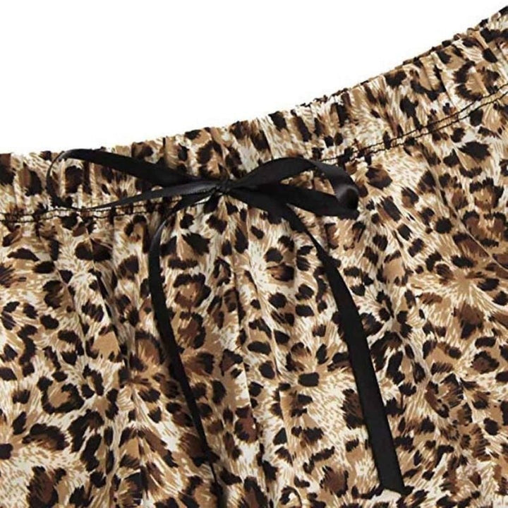 Pijama Curto Leopardo - MANDORAS