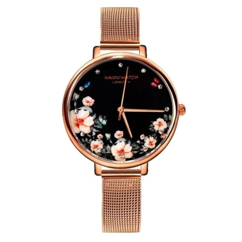 Relógio Floral Colors - MANDORAS