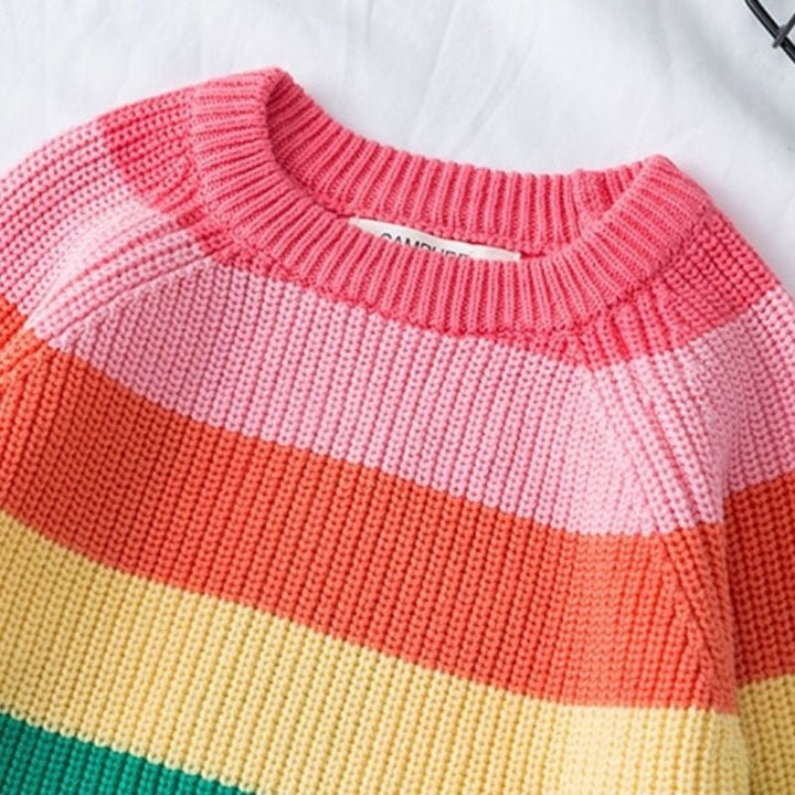 Suéter Listras Coloridas - MANDORAS