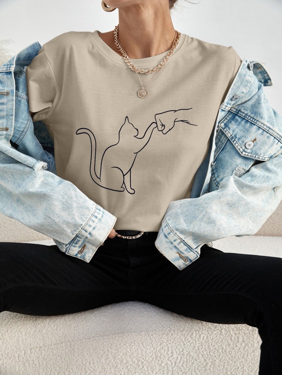 T-shirt Cat - MANDORAS