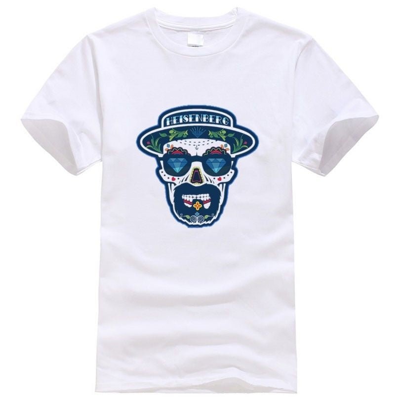 T-shirt Heisenberg Branca - MANDORAS