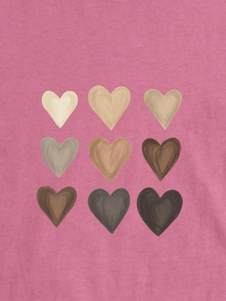 T-Shirt Nine Hearts - MANDORAS