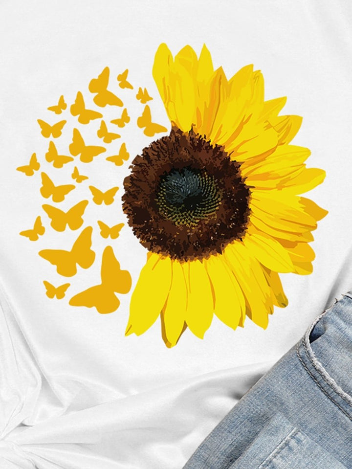 T-Shirt Sunflower - MANDORAS