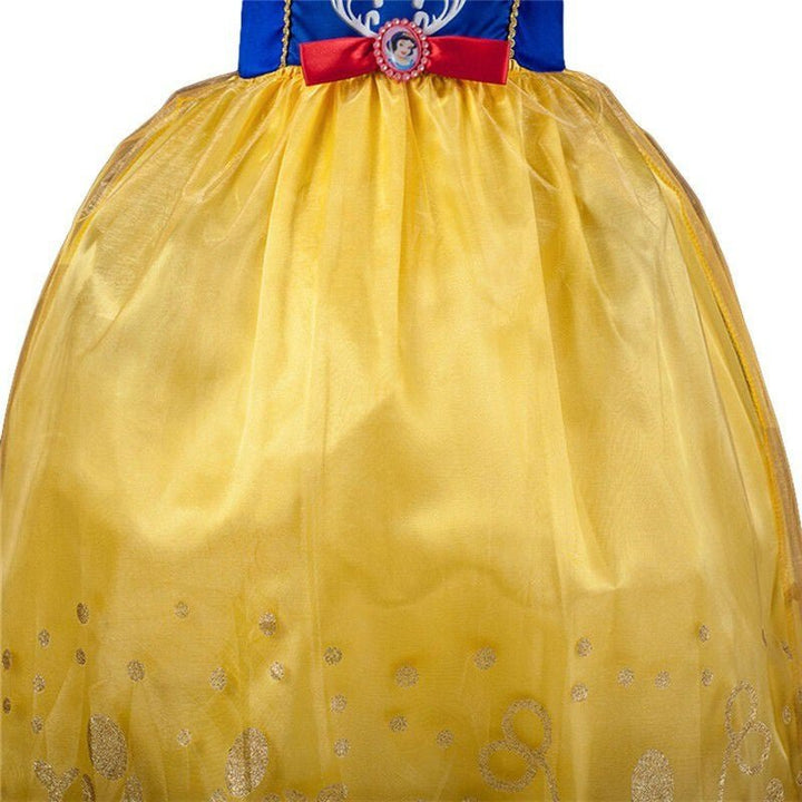 Vestido Amarelo Princesa - MANDORAS