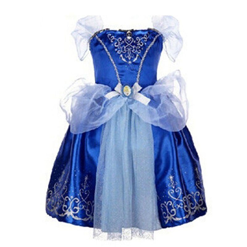 Vestido Azul Princesa - MANDORAS