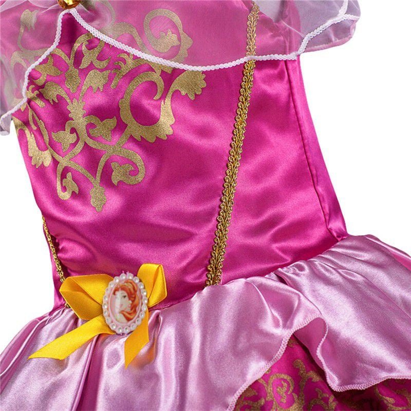 Vestido Rosa Princesa - MANDORAS